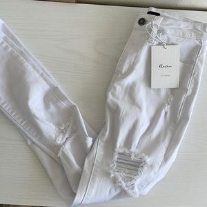 Distressed Skinny Jeans